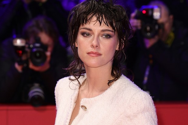 Kristen Stewart of the movie "Love Lies Bleeding" attends the "Sterben" (Dying) premiere during the 74th Berlinale International Film Festival Berlin at Berlinale Palast on February 18, 2024 in Berlin, Germany. 