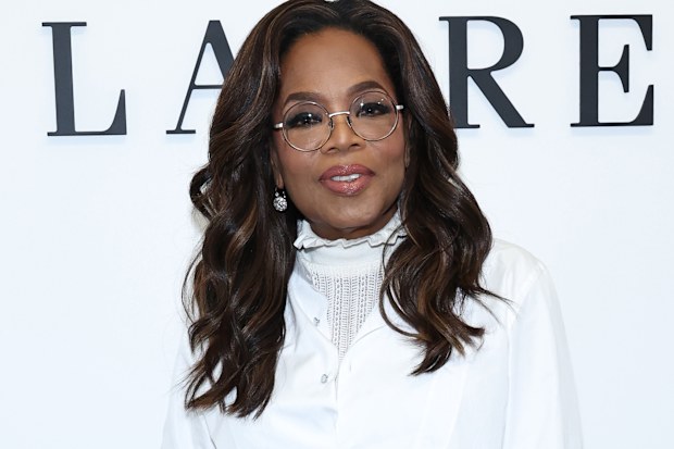 Oprah attends the Ralph Lauren show, New York Fashion Week 2025