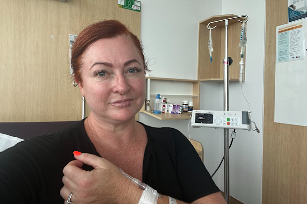 Shelly Horton in hospital