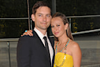 Tobey Maguire and Jennifer Meyer, pictured here in 2013, split in 2016.