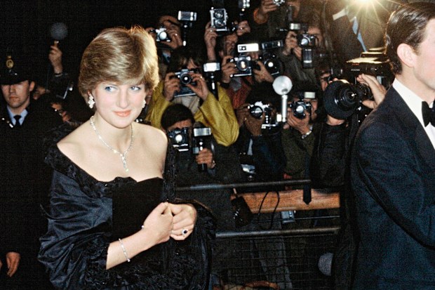 lady diana black dress 1981 Lady Diana Spencer attended her first public engagement tonight, when she  joined Prince Charles at a Gala Charity Concert at the Goldsmith's Hall,  London, in aid of the Royal Opera House. Princess