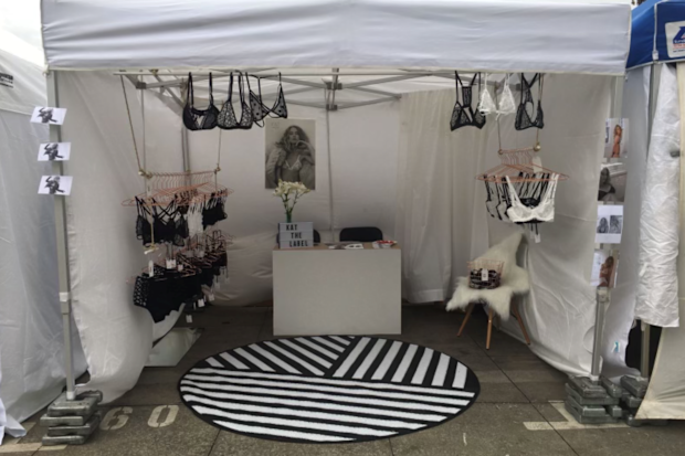 In the early days, Kate Nixon would sell her designs at local Melbourne markets.