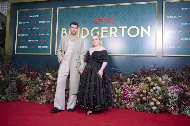 Nicola Coughlan and Luke Newton