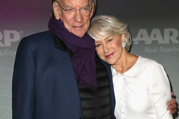 Donald Sutherland and Helen Mirren
