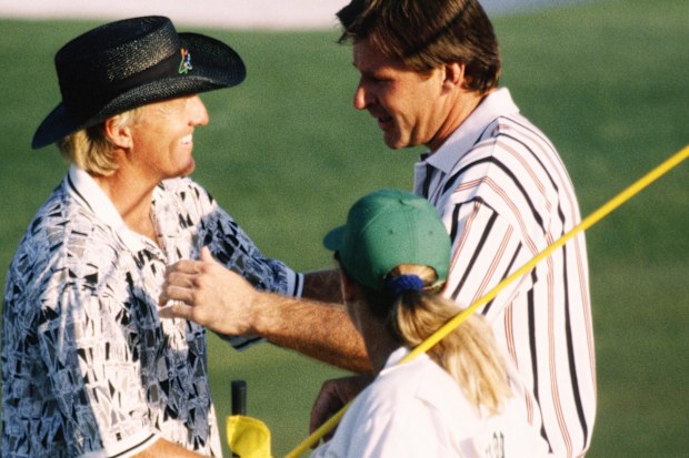 The Masters golf 2026 news, Greg Norman 1996 choke, loss to Nick Faldo ...