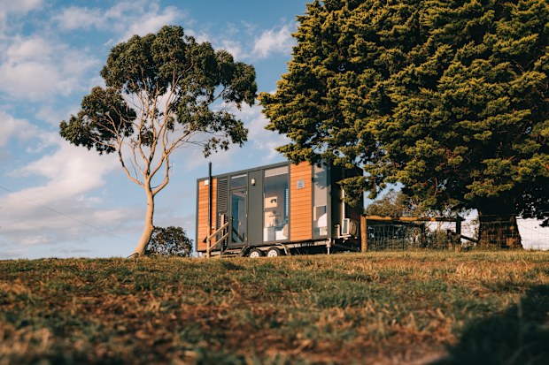 Tiny House, Big View - says it all really.