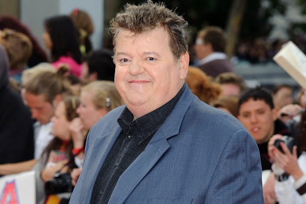 Robbie Coltrane arrives in Trafalgar Square, central London, for the world premiere of "Harry Potter and The Deathly Hallows: Part 2," the last film in the series on July 7, 2011