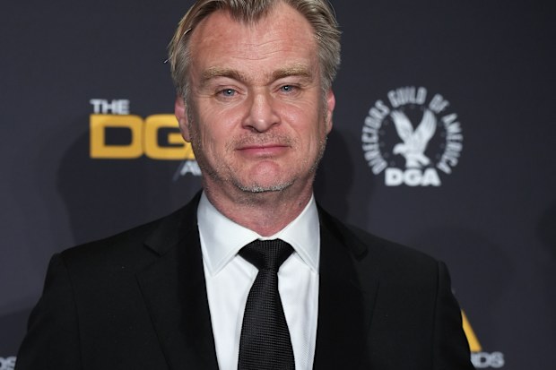 Christopher Nolan at the 77th Annual DGA Awards held at The Beverly Hilton on February 8, 2025 in Los Angeles, California. 