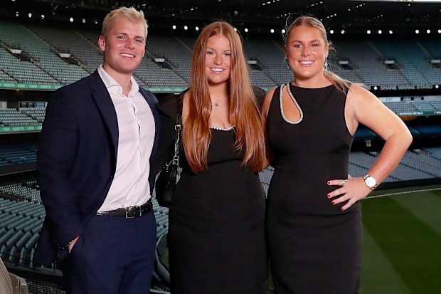 Jackson Warne, Summer Warne and Brooke Warne