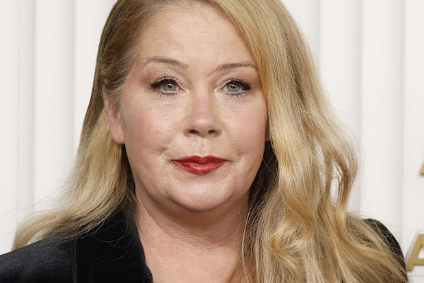 Christina Applegate at the 29th Annual Screen Actors Guild Awards at Fairmont Century Plaza on February 26, 2023 in Los Angeles, California.