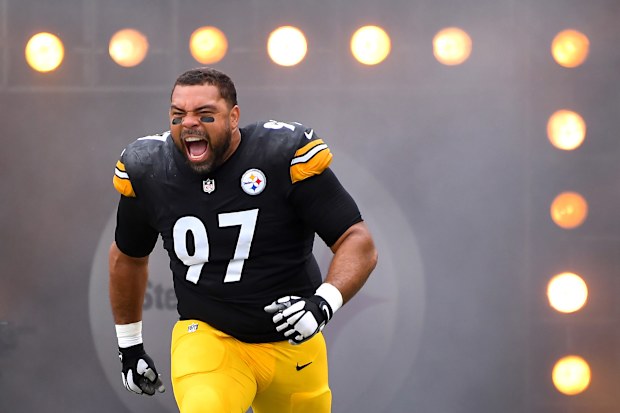Cameron Heyward #97 of the Pittsburgh Steelers