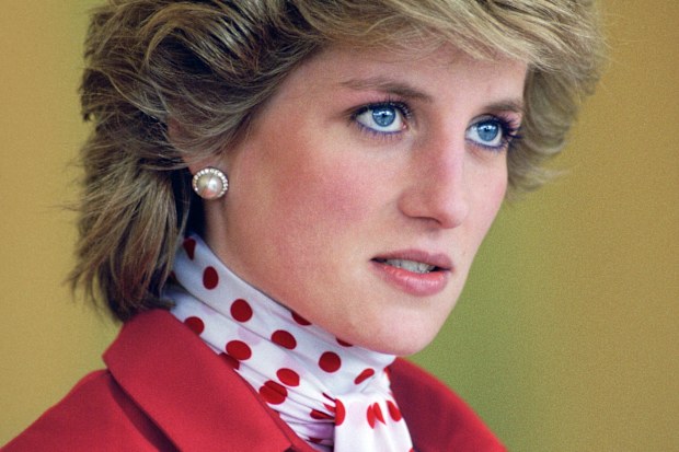 Princess Diana at a fair in 1986.