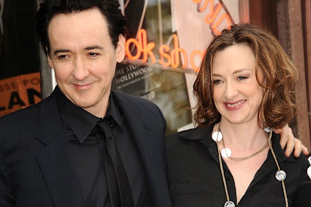 John Cusack with his sister Joan Cusack celebrating John being honored with a star on the Hollywood Walk of Fame on April 24, 2012 in Hollywood, California