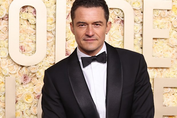 Orlando Bloom attends the 81st Annual Golden Globe Awards at The Beverly Hilton on January 07, 2024 in Beverly Hills, California.