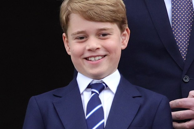 King Charles and Prince George coronation 