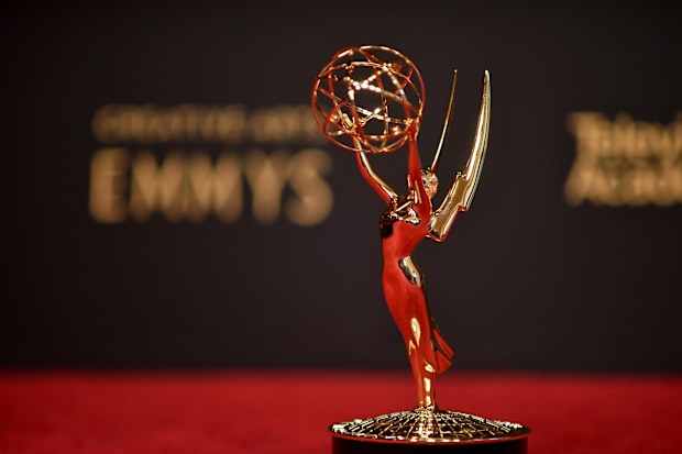 Emmy Statute from the Creative Emmy Awards, 2021.
