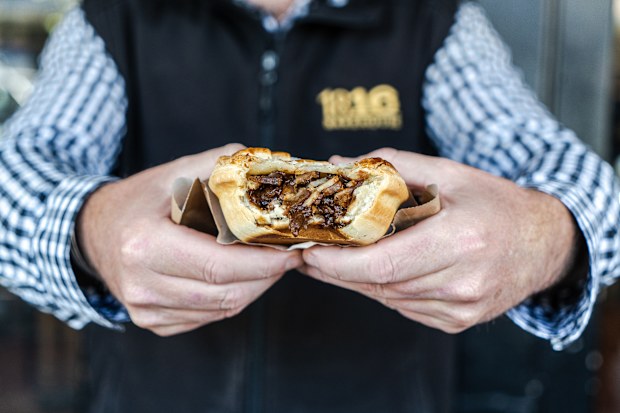 1816 Bakehouse: Beef Filet MignonPie – Succulent beef ragu with sauteed mushrooms and streaky bacon, encased in house-made garlic butter pastry. 