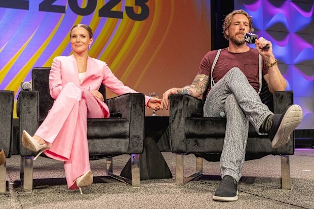 Kristen Bell and Dax Shepard 