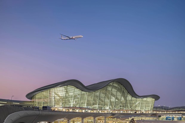 Etihad Airways' Abu Dhabi home hub Zayed International Airport
