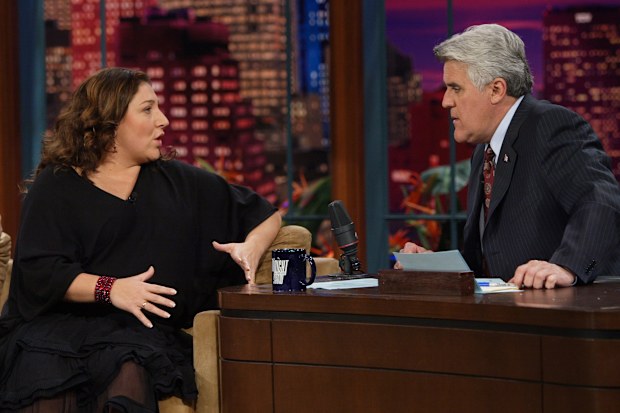 Supernanny Jo Frost on The Jay Leno Show in November 2005.