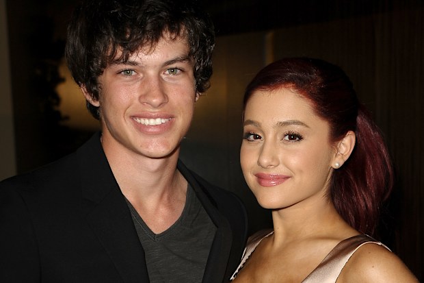 Graham Phillips and Ariana Grande