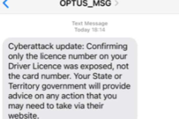 More than a week after suffering one of Australia's biggest ever cyber attacks, Optus is scrambling to fill customers with confidence after a long period of poor communication, as the Government calls for an urgent end to the confusion.This afternoon and evening customers across the country have reported receiving SMS messages relating to the level of data breach they have been exposed to.