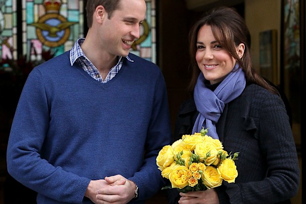 Kate Middleton leaves hospital in 2012 following treatment for hyperemesis gravidarum