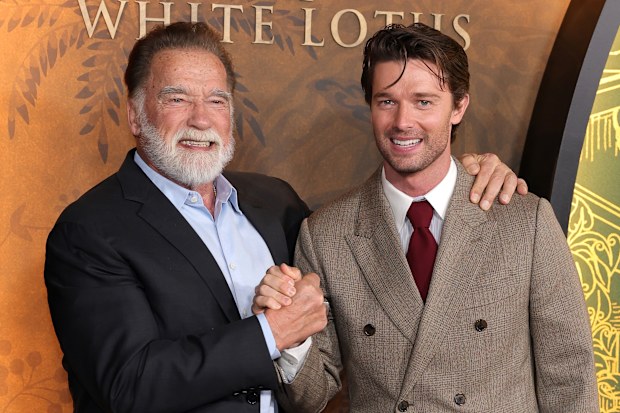 Arnold Schwarzenegger and Patrick Schwarzenegger