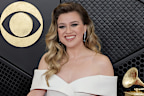 LOS ANGELES, CALIFORNIA - FEBRUARY 04: (FOR EDITORIAL USE ONLY) Remington Alexander and Kelly Clarkson attend the 66th GRAMMY Awards at Crypto.com Arena on February 04, 2024 in Los Angeles, California. (Photo by Kayla Oaddams/WireImage)