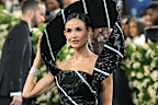 NEW YORK, NEW YORK - MAY 05: Demi Moore attends the 2025 Met Gala Celebrating "Superfine: Tailoring Black Style" at Metropolitan Museum of Art on May 05, 2025 in New York City.  (Photo by Dia Dipasupil/Getty Images)