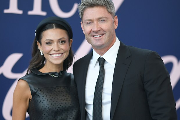 Arabella Sherborne and Michael Clarke