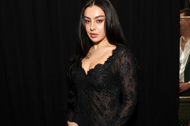 Charli XCX attends the W Magazine, Charli XCX, and Saint Laurent Grammy after party at Bar Marmont on February 01, 2026 in Los Angeles, California.
