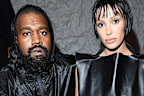 MILAN, ITALY - FEBRUARY 23: Kanye West and Bianca Censori attend the Marni Fall/Winter 2024 Fashion Show during the Milan Fashion Week - Womenswear Fall/Winter 2024-2025 on February 23, 2024 in Milan, Italy. (Photo by Alessandro Levati/Getty Images for Marni Srl)