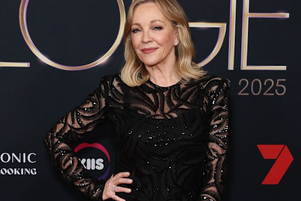 Rebecca Gibney at the 65th TV WEEK Logie Awards at The Star on August 3, 2025 in Sydney, Australia