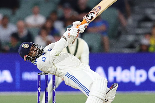 Rishabh Pant of India during day two of the Men's Test Match series between Australia and India.