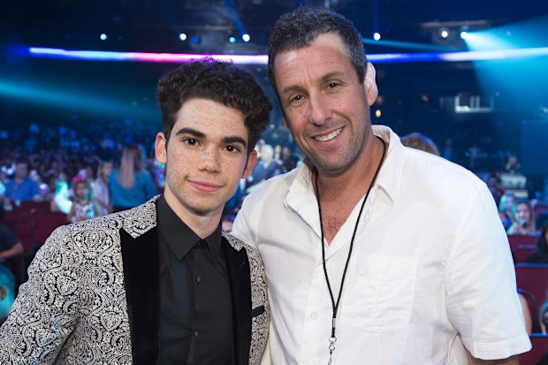 Cameron Boyce and Adam Sandler 