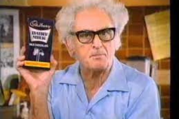 Julius Sumner Miller, Cadbury TV commercial