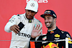 Daniel Ricciardo and Lewis Hamilton could have been teammates in 2017.