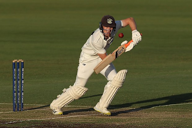 Cameron Bancroft batting for WA.