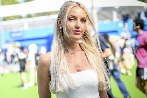 Australian Open 2025. Influencer Morgan Riddle (Taylor Fritz's partner). 13 January 2024. Photo: Eddie Jim.
