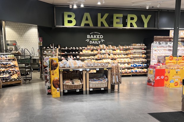 woolworths finger buns bakery range