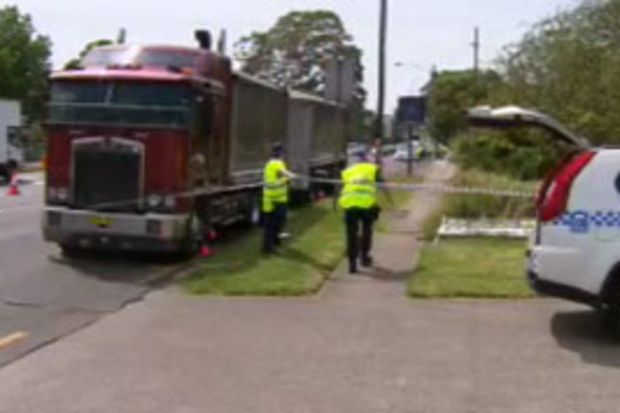 A woman has been killed trying to cross a road at Auburn in Sydney's west. (9NEWS)