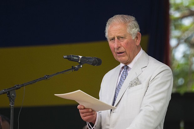 Prince Charles speech climate change World Economic Forum Davos Middle East tour