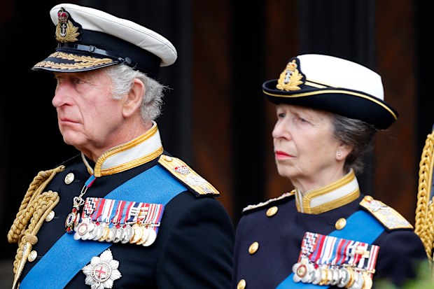 king charles and princess anne bestows new honour