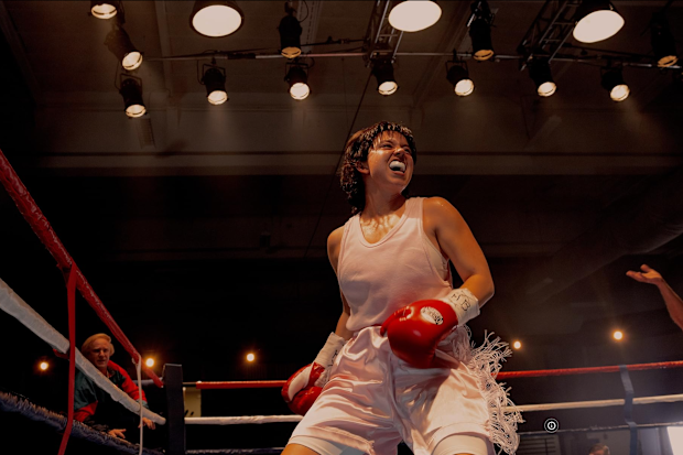 Sydney Sweeney as Christy Martin in Christy