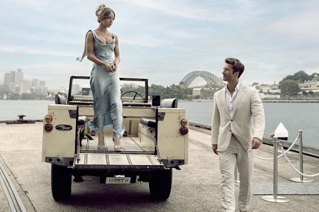 Sydney Sweeney and Glen Powell in ANYONE BUT YOU