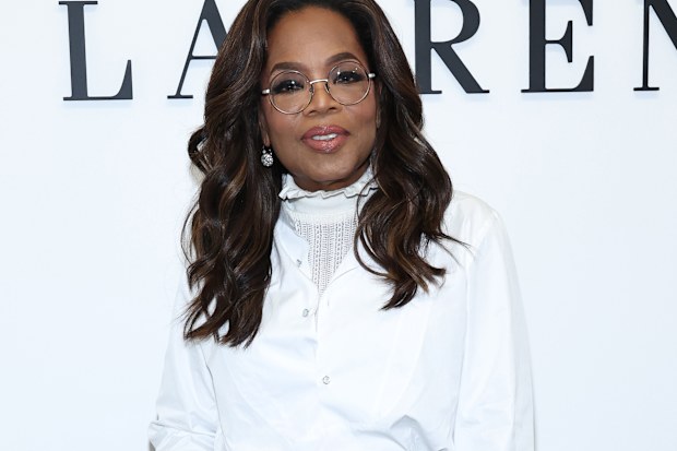 Oprah attends the Ralph Lauren show, New York Fashion Week 2025