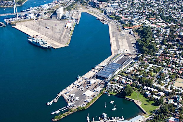White Bay & Glebe Island Aerial - Credit: Port Authority of NSW