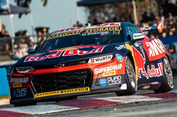 Shane van Gisbergen sits fourth in the Supercars standings after five events.