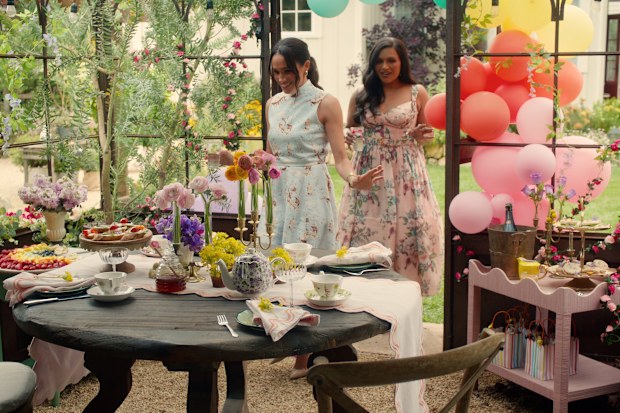 With Love, Meghan. (L to R) Meghan, Duchess of Sussex, Mindy Kaling